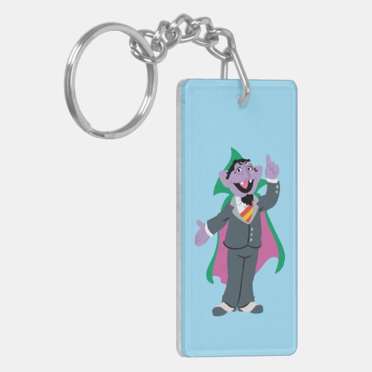 Count von Count Classic Style Sleutelhanger (Voorkant Links)
