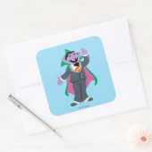 Count von Count Classic Style Vierkante Sticker (Envelop)