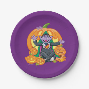 Count von Count   Halloween Pumpkins Papieren Bordje