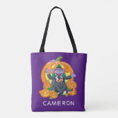 Count von Count | Halloween Pumpkins Tote Bag (Achterkant)