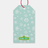 Count von Count Holiday Scribble Cadeaulabel (Achterkant)