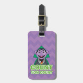 Count von Count Klassieke stijl 2 Bagagelabel (Voorkant verticaal)