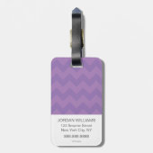 Count von Count Klassieke stijl 2 Bagagelabel (Achterkant verticaal)