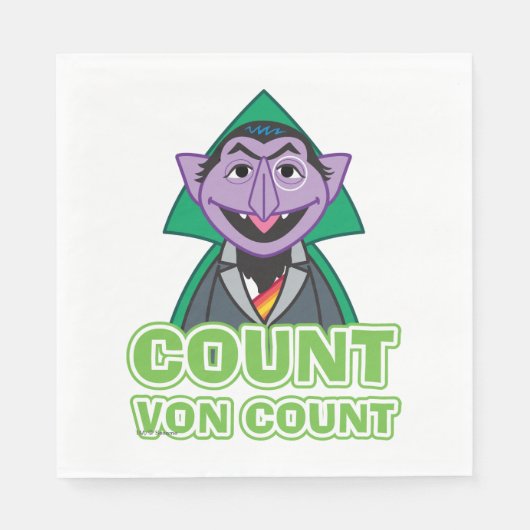 Count von Count Klassieke stijl 2 Servetten (Voorkant)