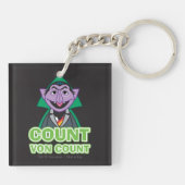 Count von Count Klassieke stijl 2 Sleutelhanger (Achterkant)