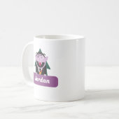Count von Count Naam Sesamstraat Koffiemok (Voorkant links)