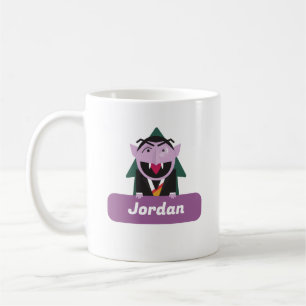Count von Count Naam Sesamstraat Koffiemok