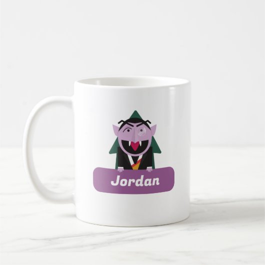 Count von Count Naam Sesamstraat Koffiemok (Links)