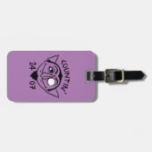 Count von Count Schaats Logo - Countin' 24/7 Bagagelabel (Voorkant horizontaal)