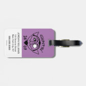 Count von Count Schaats Logo - Countin' 24/7 Bagagelabel (Achterkant horizontaal)