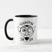 Count von Count Schaats Logo - Countin' 24/7 Mok (Links)