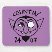 Count von Count Schaats Logo - Countin' 24/7 Muismat (Voorkant)