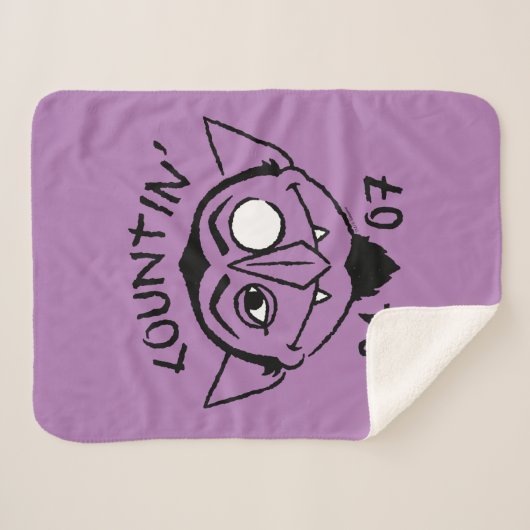 Count von Count Skate Logo - Countin' 24/7 Sherpa Deken (Voorkant (horizontaal))