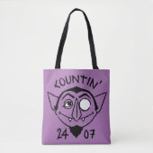Count von Count Skate Logo - Countin' 24/7 Tote Bag (Voorkant)