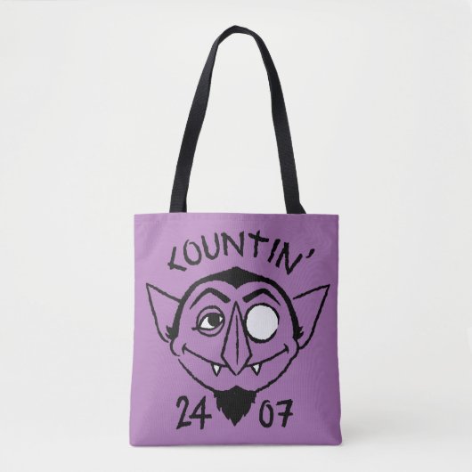 Count von Count Skate Logo - Countin' 24/7 Tote Bag (Voorkant)