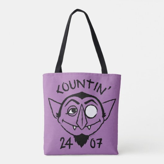 Count von Count Skate Logo - Countin' 24/7 Tote Bag (Achterkant)