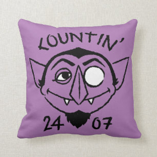 Count von Count Skate Logo - Tellen 24/7 Kussen