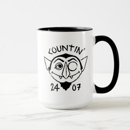 Count von Count Skate Logo - Tellen 24/7 Mok (Rechts)