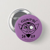 Count von Count Skate Logo - Tellen 24/7 Ronde Button 5,7 Cm (Voorkant /achterkant)