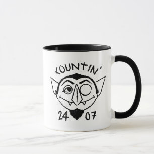 Count von Count Skate Logo - Tellen maar 24/7 Mok