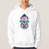 Count von Pixel Art Hoodie (Voorkant)