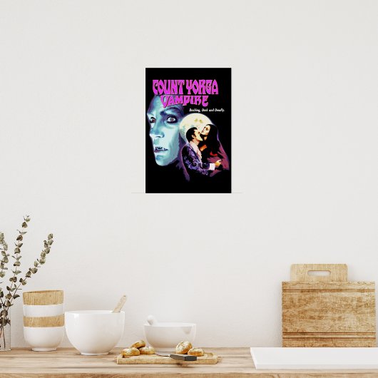 Count Yorga Vampire Poster (Keuken)