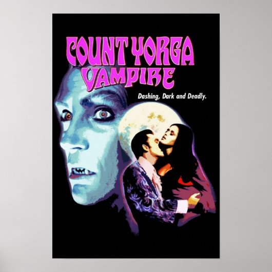 Count Yorga Vampire Poster (Voorkant)