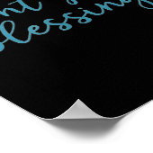 Count Your Blessings – Insrational Faith Christian Poster (Hoek)