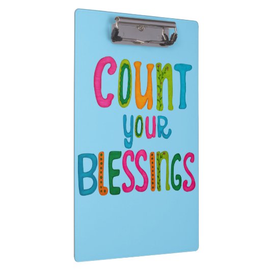 Count your Blessings Klembord (Rechts)