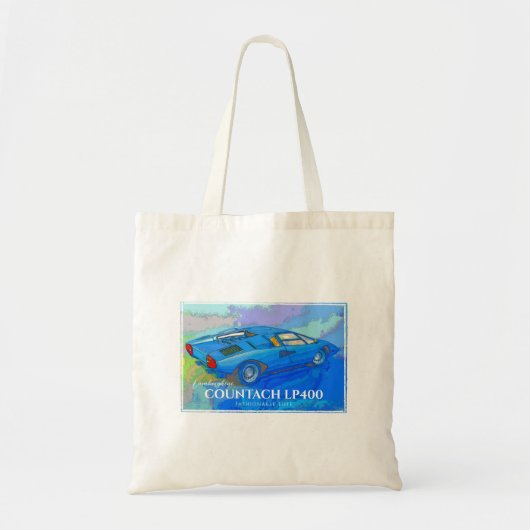 COUNTACH TOTE BAG (Voorkant)