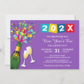 Countdown Celebration juicht nieuwjaarsfeest Kaart (Voorkant)