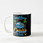 Countdown Is Over It's Cruise Time Men Women Coupl Koffiemok (Links)