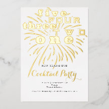 Countdown Modern Festive Oud en Nieuw Feest 