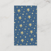 Countdown Space Girl Luier Raffle Ticket Informatiekaartje (Achterkant)