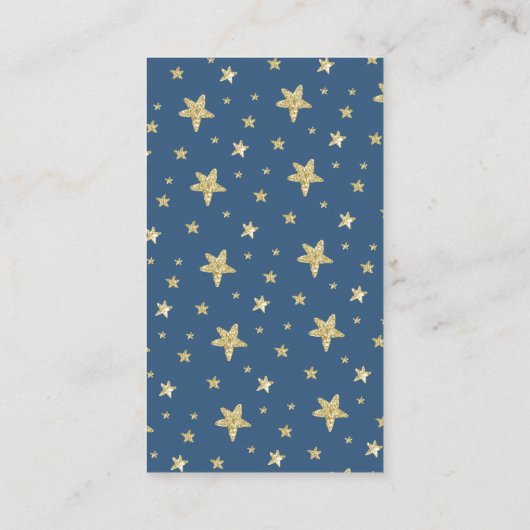 Countdown Space Girl Luier Raffle Ticket Informatiekaartje (Achterkant)