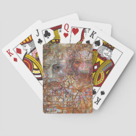 Countenances: Two Faces (door Pavel Filonov) Pokerkaarten