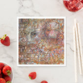 Countenances: Two Faces (door Pavel Filonov) Servet (Insitu)