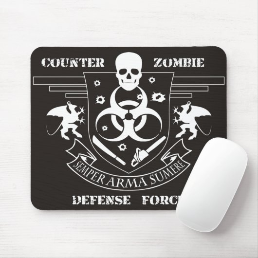 Counter Zombie Defense Force Muismat (Met muis)