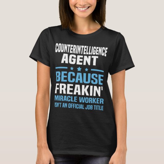 Counterintelligence agent t-shirt (Voorkant)