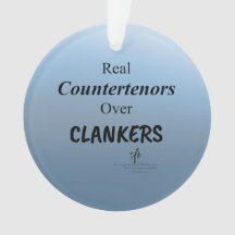 Countertenoren Boven Kletterende Blauwe Anti-AI Ro