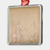 Countess Charles d'Agoult en haar dochter Metalen Ornament (Links)