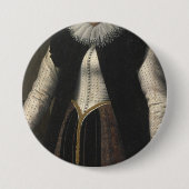 Countess Elizabeth Bathory Ronde Button 7,6 Cm (Voorkant)