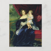 Countess Olga Ivanovna Orlov met haar dochter Briefkaart (Voorkant)