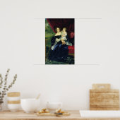 Countess Olga Ivanovna Orlov met haar dochter Poster (Keuken)