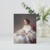 Countess Olga Shuvalova, 1858 Briefkaart (Staand voorkant)