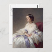 Countess Olga Shuvalova, 1858 Briefkaart (Voorkant / Achterkant)