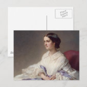 Countess Olga Shuvalova, 1858 Briefkaart (Voorkant / Achterkant)