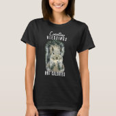 Counting Blessings Not Calories Squirrel Christian T-shirt (Voorkant)