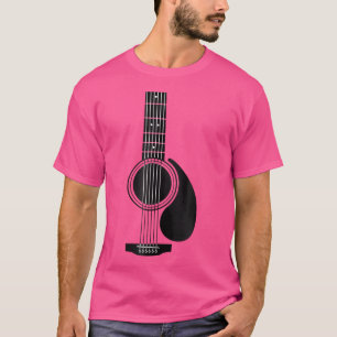 Country akoestische gitaar hals gitarist Musical I T-shirt