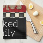 "Country Apple" keukenhanddoek (Quarter Fold)